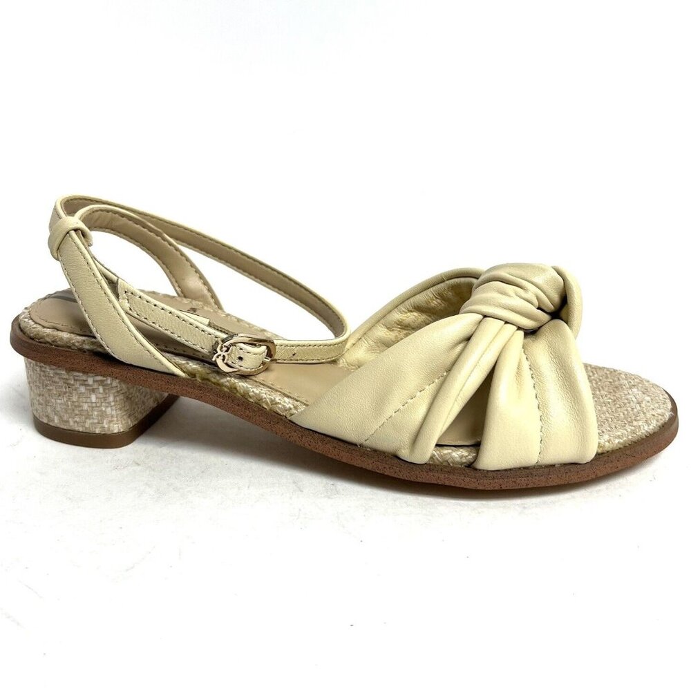 Sam Edelman Girls Ingrid Sandal Ivory Leather 3 M Big Kid